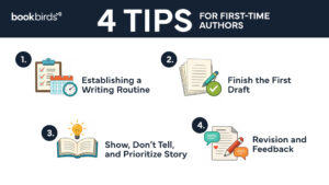 4 tips for first-time authors 